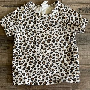 Baby Girl Leopard Print T-Shirt